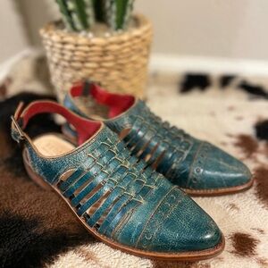 Bed Stu Teal Kennya Sandals